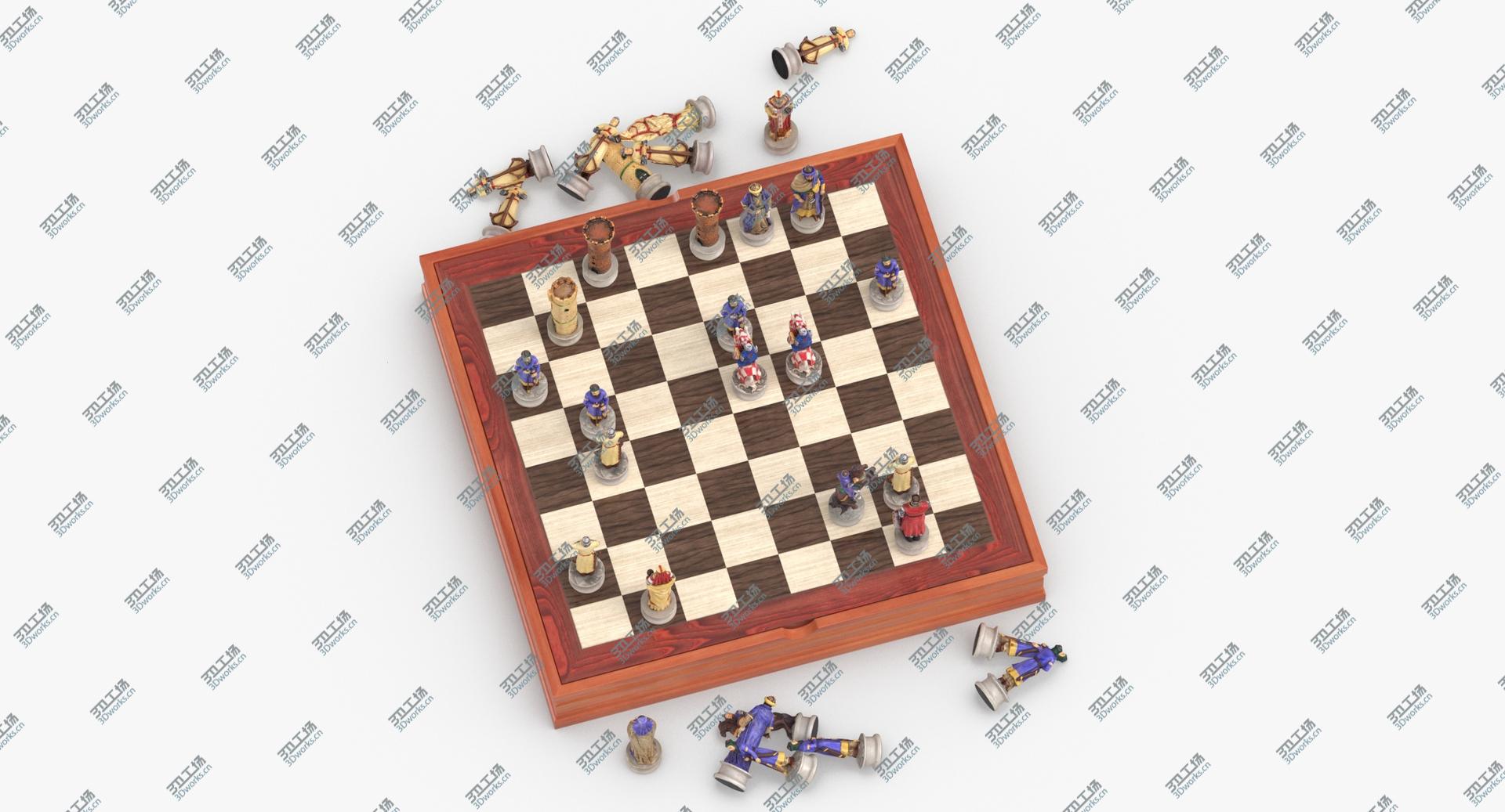 images/goods_img/202104091/Chess Board Set 01 Pose 09 3D/1.jpg